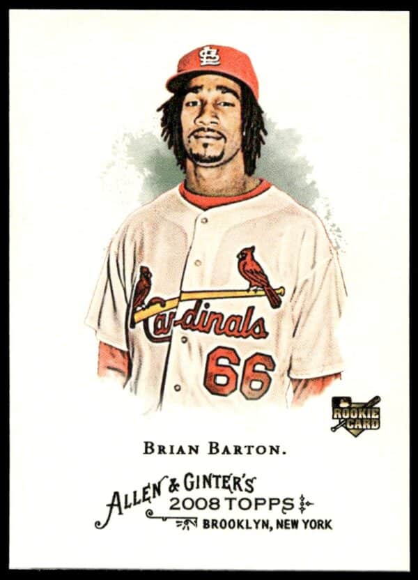 2008 Topps Allen & Ginter Brian Barton #6 (Front)