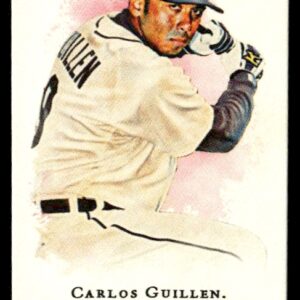 2008 Topps Allen & Ginter Carlos Guillen Mini #245 (Front)