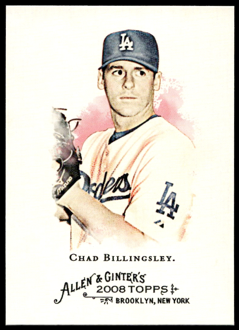 2008 Topps Allen & Ginter Chad Billingsley #47 (Front)