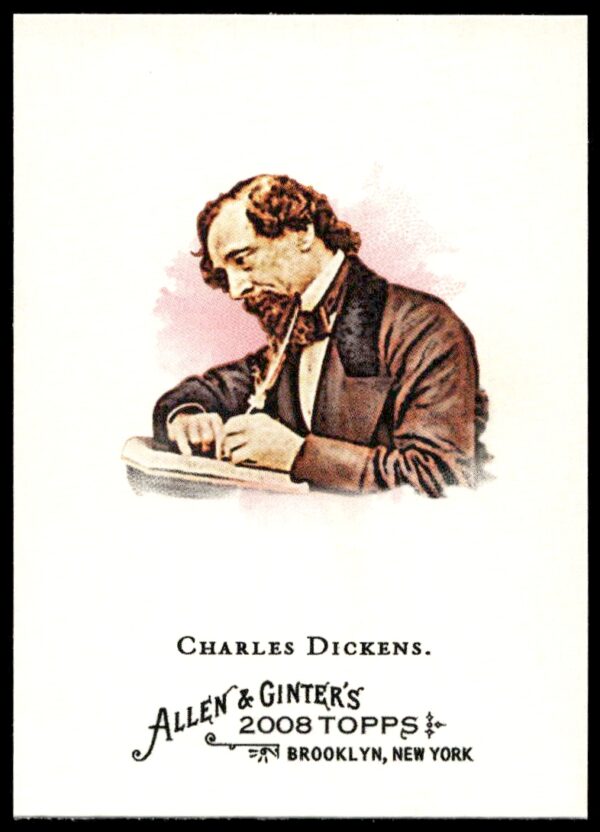 2008 Topps Allen & Ginter Charles Dickens #219 (Front)