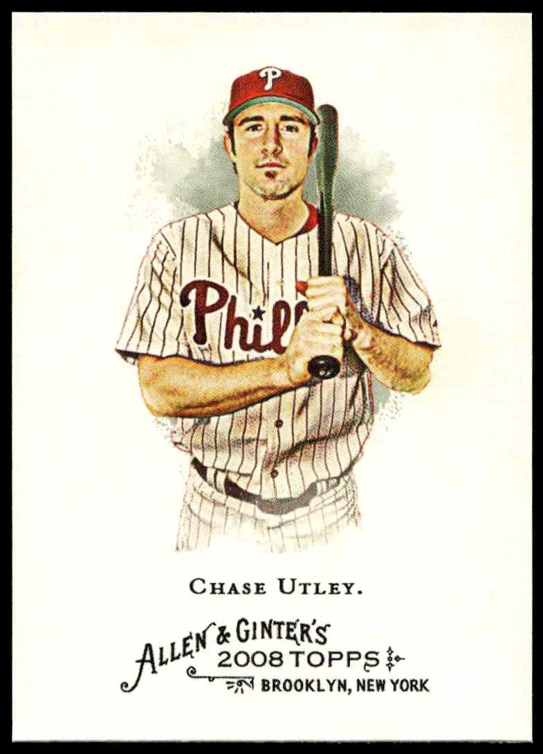 2008 Topps Allen & Ginter Chase Utley United States #110 (Front)