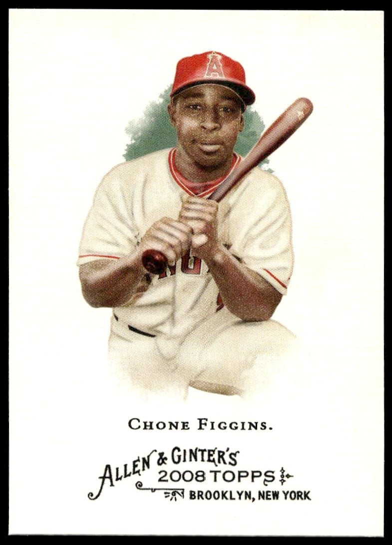 2008 Topps Allen & Ginter Chone Figgins #295 (Front)