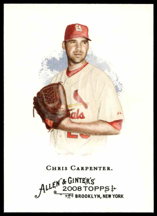 2008 Topps Allen & Ginter Chris Carpenter #287 (Front)