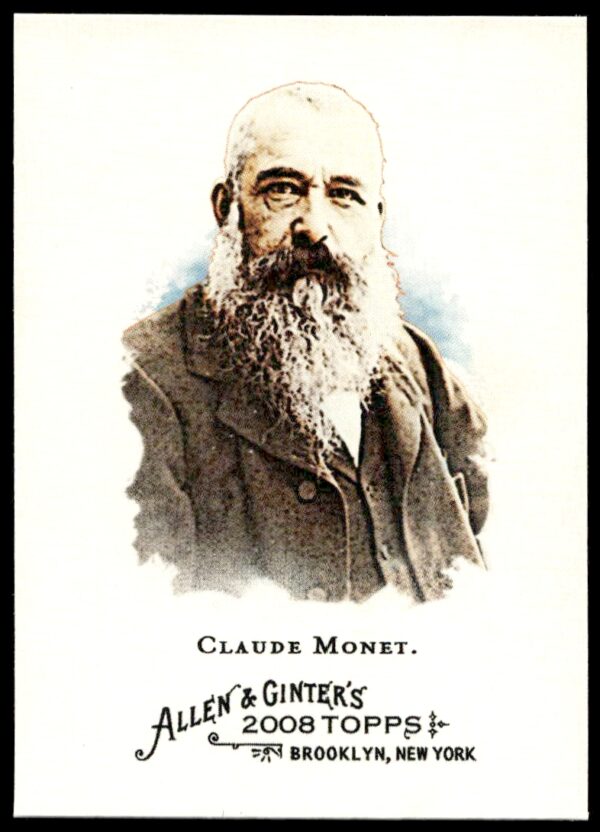 2008 Topps Allen & Ginter Claude Monet #176 (Front)