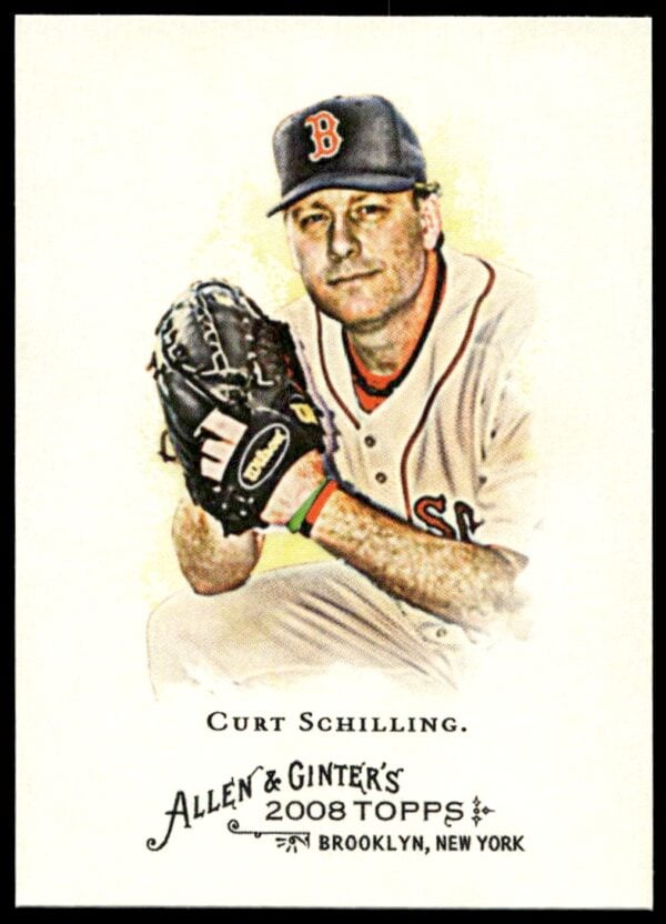 2008 Topps Allen & Ginter Curt Schilling #113 (Front)