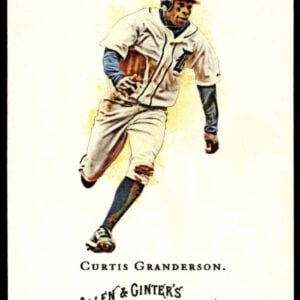 2008 Topps Allen & Ginter Curtis Granderson #85 (Front)