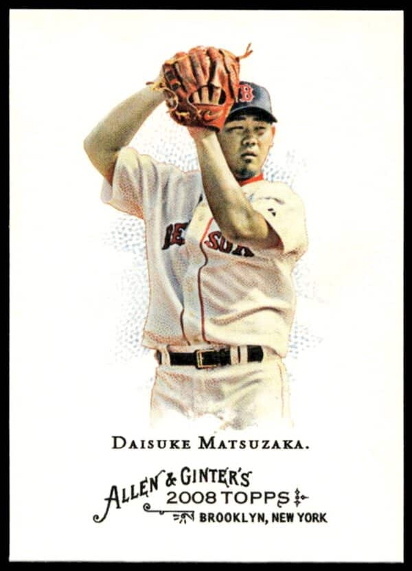 2008 Topps Allen & Ginter Daisuke Matsuzaka #284 (Front)