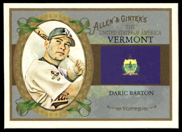 2008 Topps Allen & Ginter Daric Barton United States #US45 (Front)