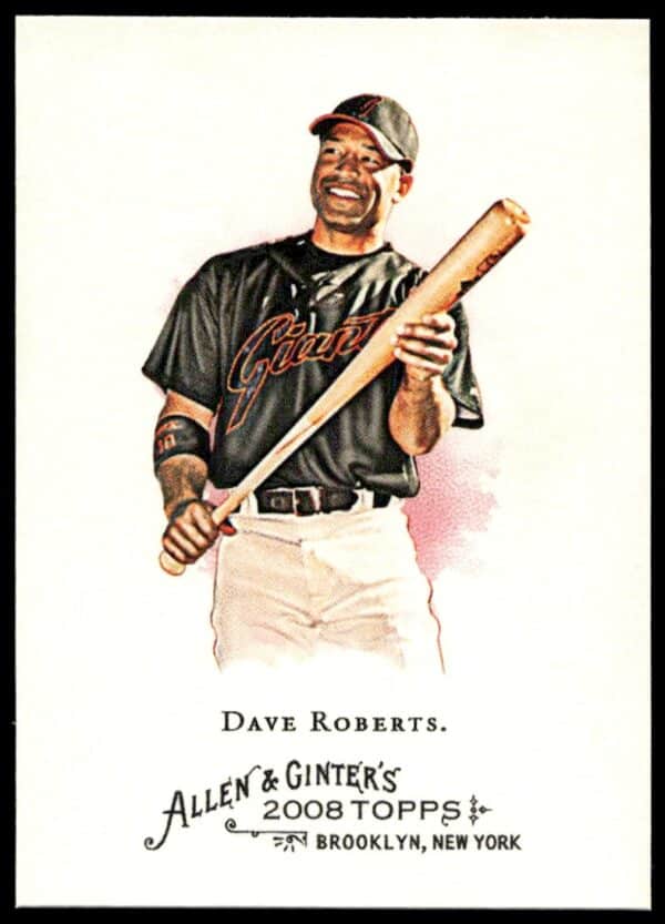 2008 Topps Allen & Ginter Dave Roberts #332 (Front)