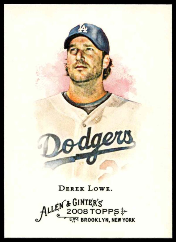 2008 Topps Allen & Ginter Derek Lowe #228 (Front)