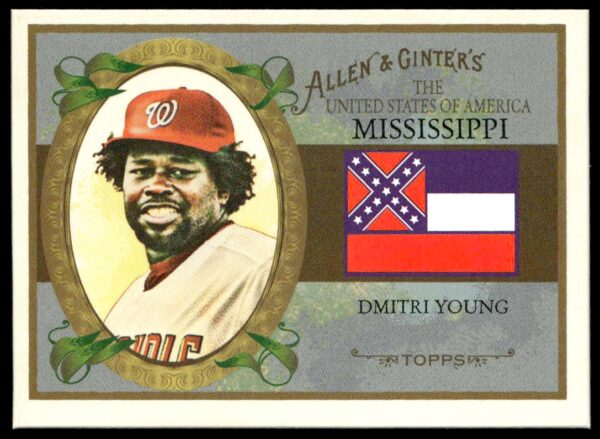 2008 Topps Allen & Ginter Dmitri Young United States #US24 (Front)