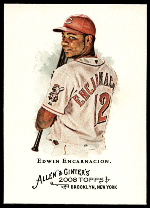 2008 Topps Allen & Ginter Edwin Encarnacion #193 (Front)