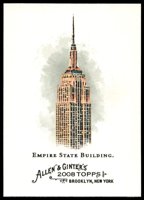 2008 Topps Allen & Ginter Empire State Building #29 (Front)