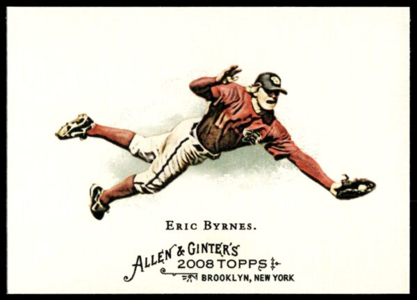 2008 Topps Allen & Ginter Eric Byrnes #35 (Front)