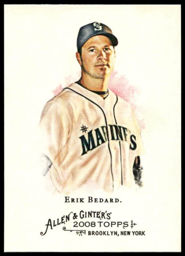 2008 Topps Allen & Ginter Erik Bedard #220 (Front)