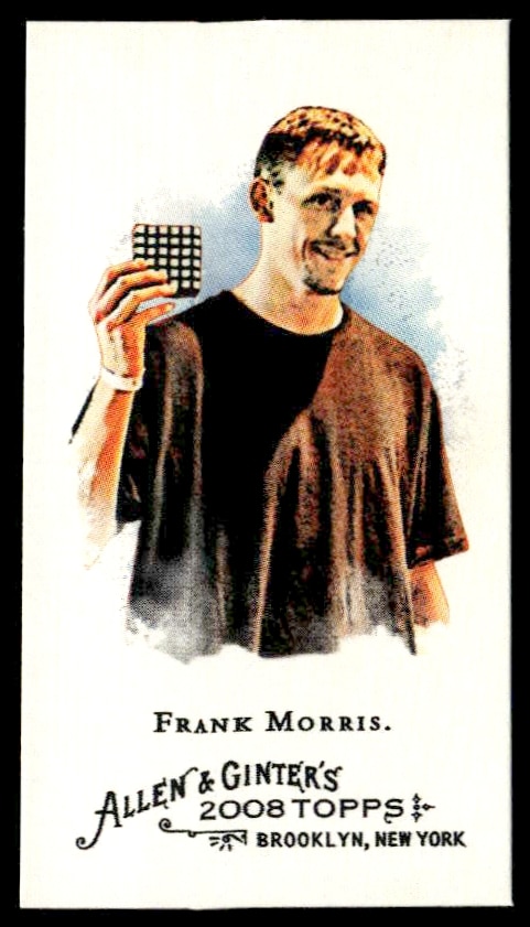 2008 Topps Allen & Ginter Frank Morris Mini #349 (Front)