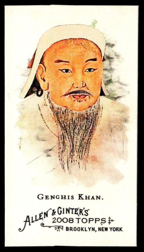 2008 Topps Allen & Ginter Genghis Khan Mini Ancient Icons #A15 (Front)