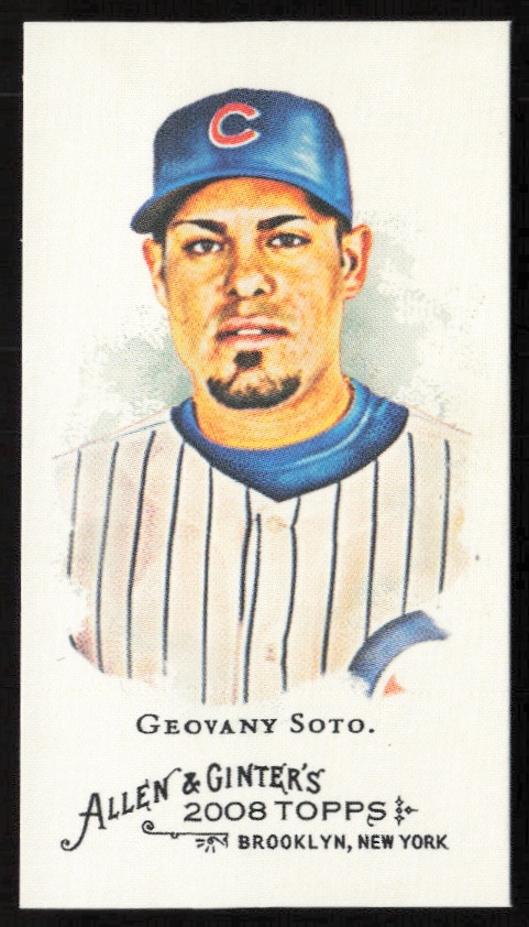 2008 Topps Allen & Ginter Geovany Soto Mini #118 (Front)