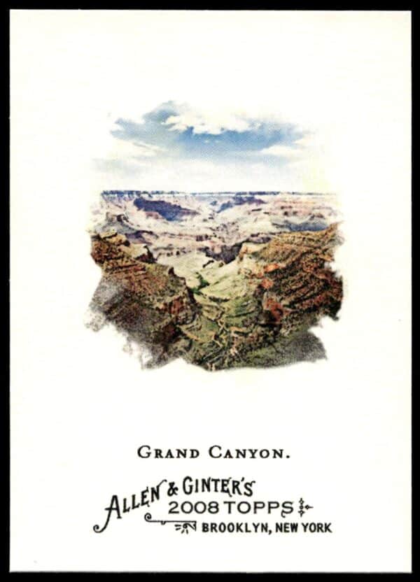 2008 Topps Allen & Ginter Grand Canyon #144 (Front)