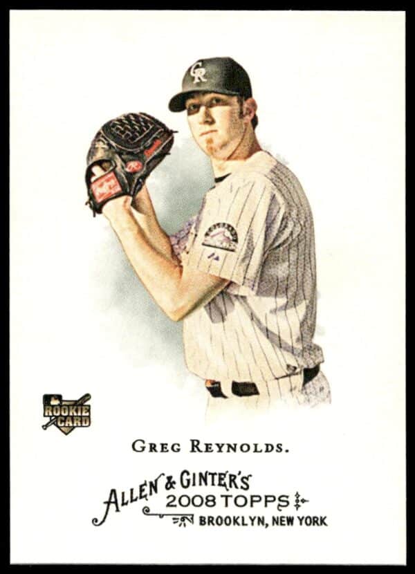 2008 Topps Allen & Ginter Greg Reynolds #139 (Front)