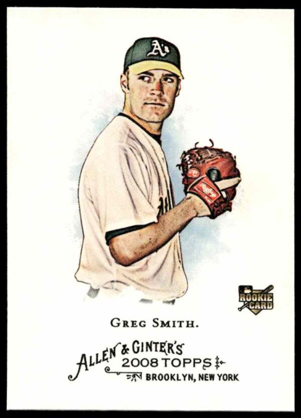 2008 Topps Allen & Ginter Greg Smith #298 (Front)