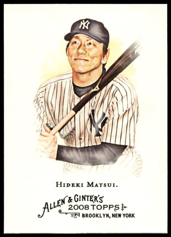 2008 Topps Allen & Ginter Hideki Matsui #179 (Front)