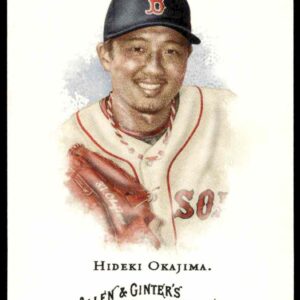 2008 Topps Allen & Ginter Hideki Okajima #296 (Front)