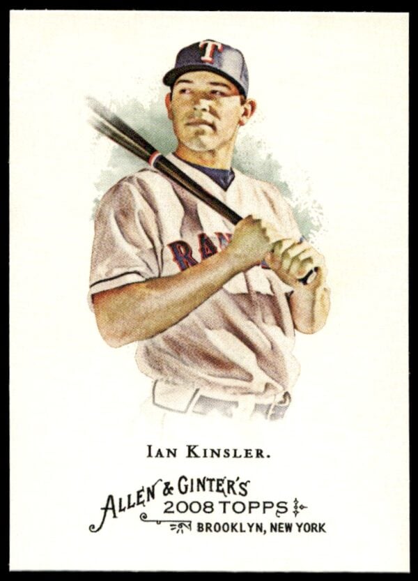 2008 Topps Allen & Ginter Ian Kinsler #9 (Front)