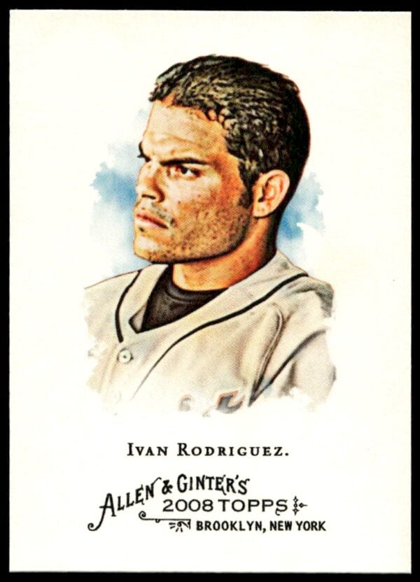 2008 Topps Allen & Ginter Ivan Rodriguez #78 (Front)