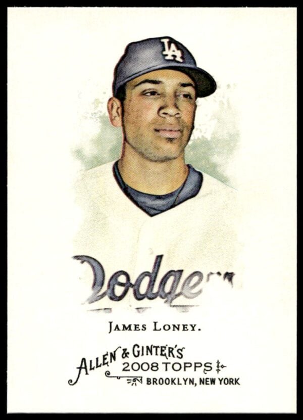 2008 Topps Allen & Ginter James Loney #18 (Front)