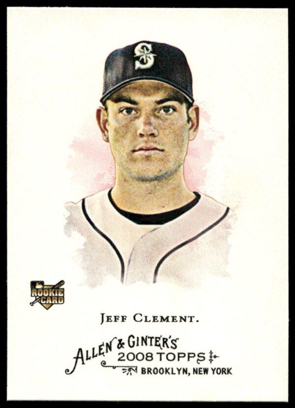 2008 Topps Allen & Ginter Jeff Clement #329 (Front)