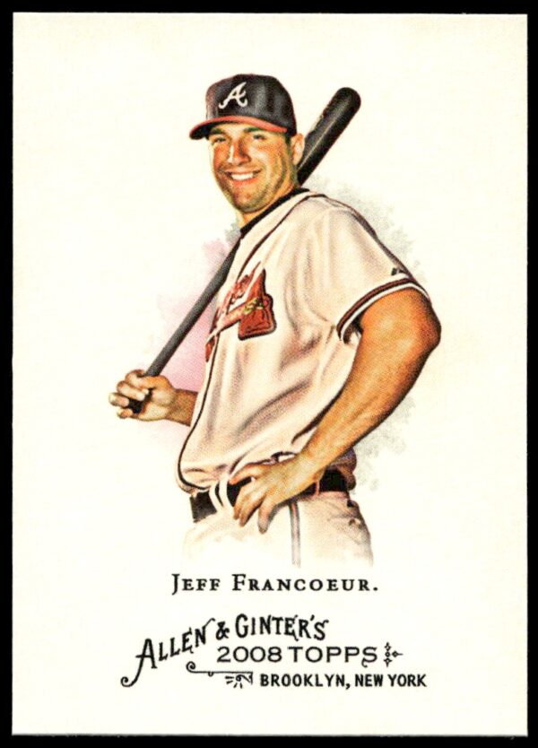 2008 Topps Allen & Ginter Jeff Francoeur #206 (Front)