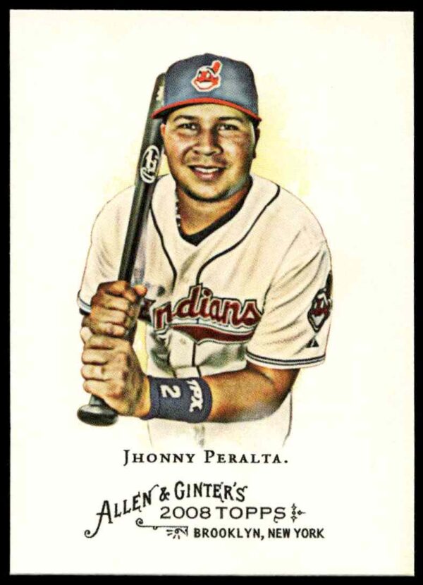 2008 Topps Allen & Ginter Jhonny Peralta #203 (Front)