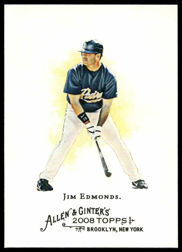 2008 Topps Allen & Ginter Jim Edmonds #279 (Front)