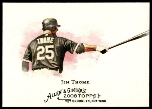 2008 Topps Allen & Ginter Jim Thome #76 (Front)