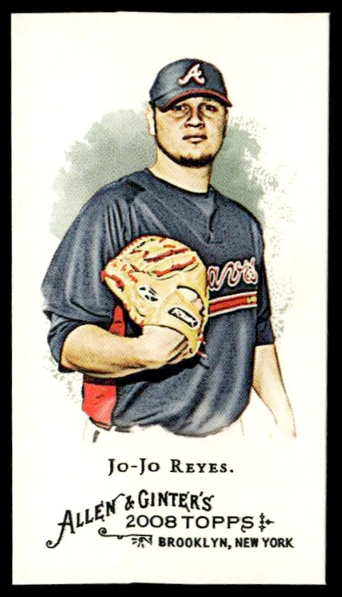 2008 Topps Allen & Ginter Jo-Jo Reyes Mini #334 (Front)