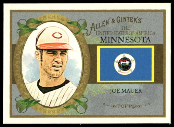 2008 Topps Allen & Ginter Joe Mauer United States #US23 (Front)