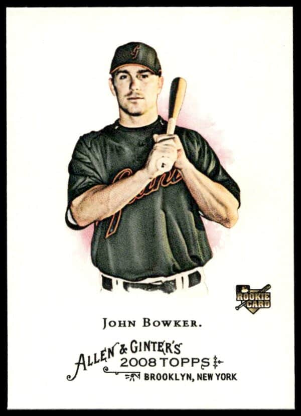 2008 Topps Allen & Ginter John Bowker #99 (Front)