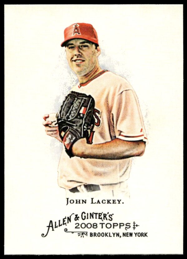 2008 Topps Allen & Ginter John Lackey #125 (Front)