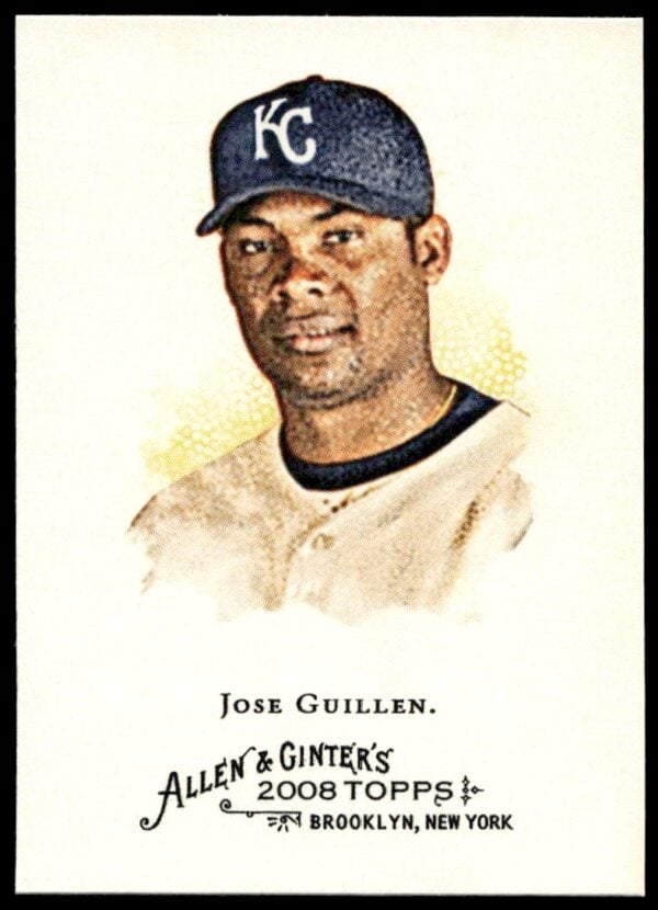 2008 Topps Allen & Ginter Jose Guillen #79 (Front)