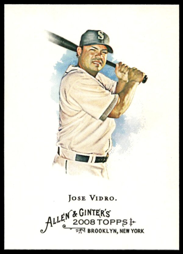 2008 Topps Allen & Ginter Jose Vidro #178 (Front)