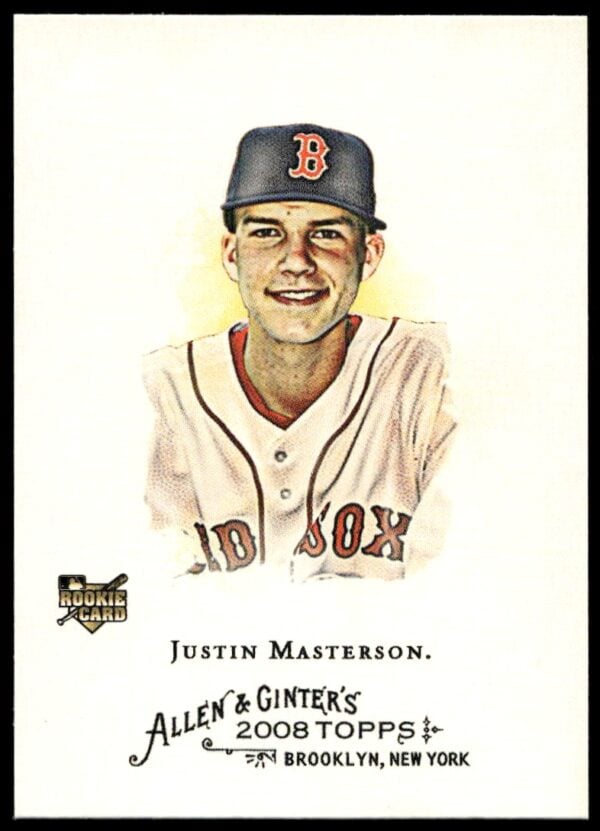 2008 Topps Allen & Ginter Justin Masterson #348 (Front)