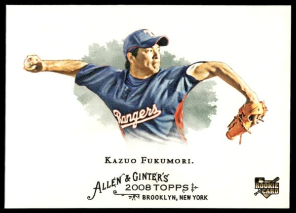 2008 Topps Allen & Ginter Kazuo Fukumori #98 (Front)