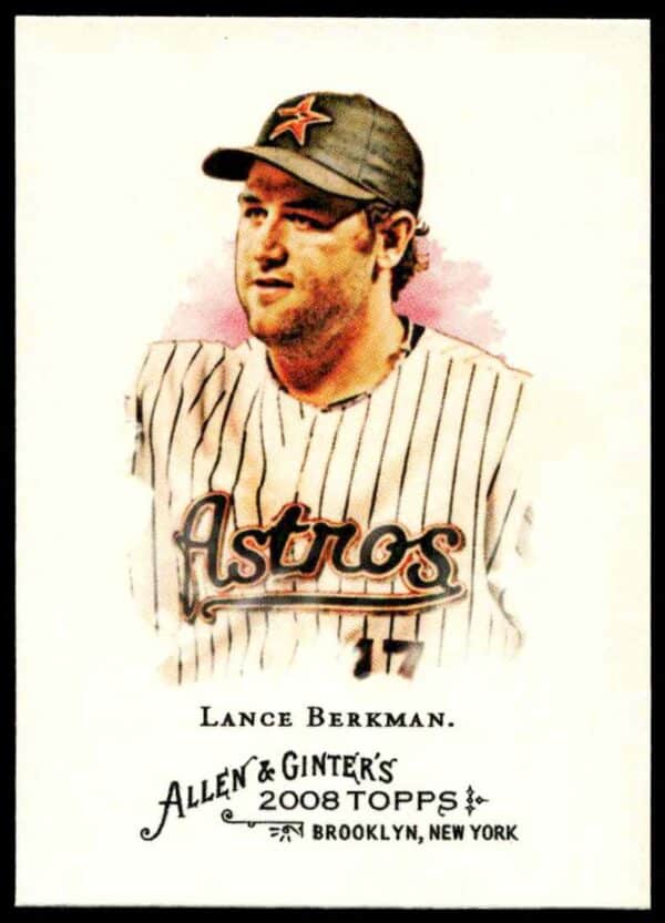 2008 Topps Allen & Ginter Lance Berkman #270 (Front)