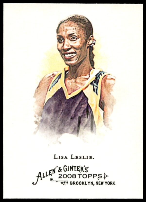 2008 Topps Allen & Ginter Lisa Leslie #247 (Front)