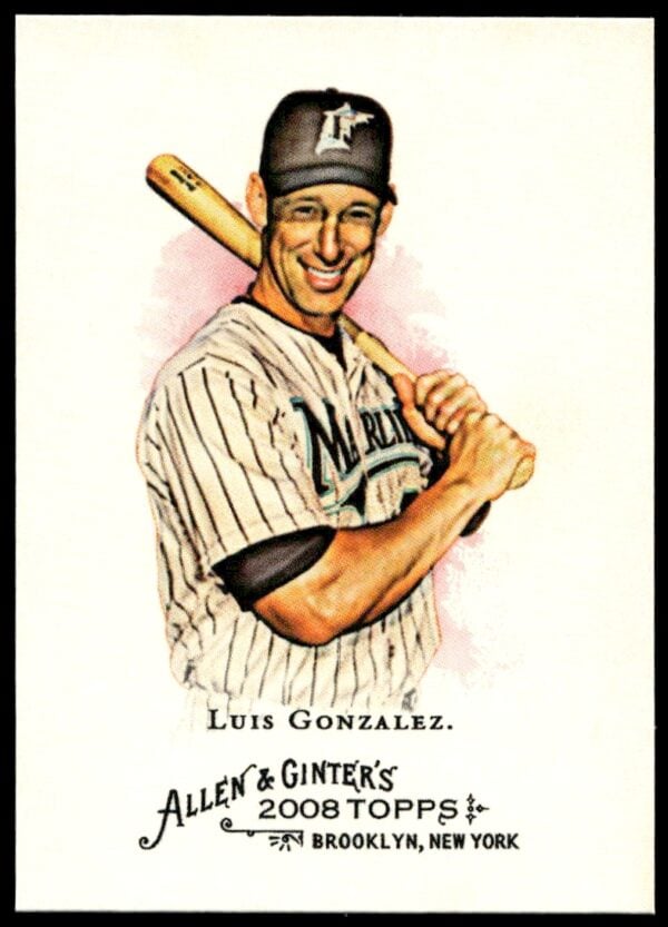 2008 Topps Allen & Ginter Luis Gonzalez #257 (Front)