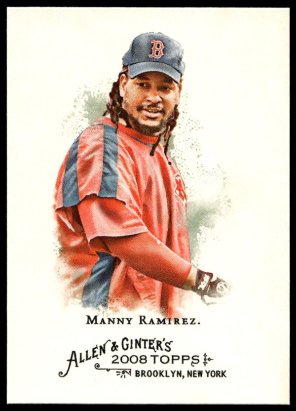 2008 Topps Allen & Ginter Manny Ramirez #10 (Front)