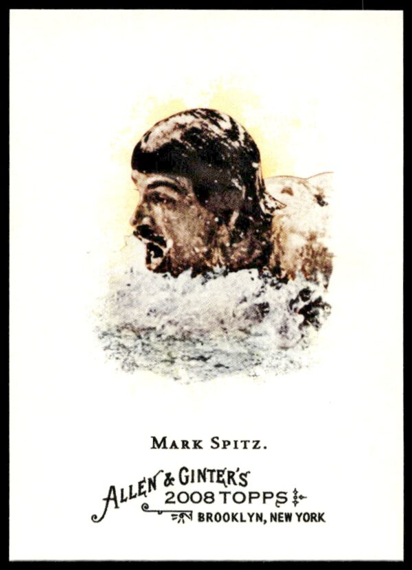 2008 Topps Allen & Ginter Mark Spitz #262 (Front)