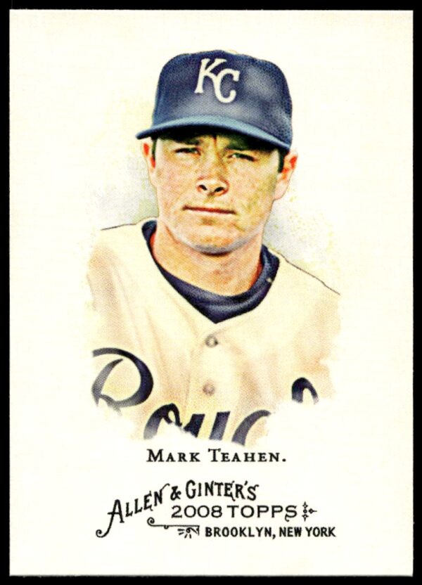 2008 Topps Allen & Ginter Mark Teahen #244 (Front)