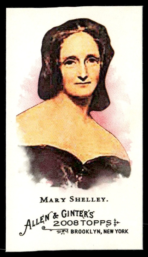 2008 Topps Allen & Ginter Mary Shelley #158 (Front)